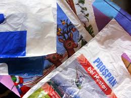 Frau Liebe Plastiktute Plastik Recycling Plastik