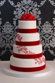Red Velvet Lace Wedding Cake Red Velvet Wedding Cake Wedding Cake Red Romantic Wedding Cake