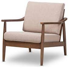 Providing superior comfort at an affordable. In Stock Venza Mid Century Modern Walnut Wood Lounge Chair Midcentury Armchairs And Accent Chairs By Baxton Studio Houzz