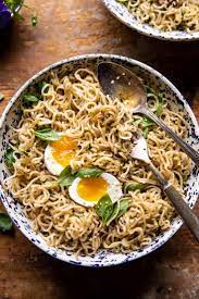 15 Minute Garlic Butter Ramen Noodles Recipe Half Baked Harvest Recipes Harvest Recipes Food