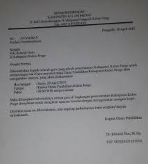 Tolong Analisiskan Secara Lengkap Dan Sebutkan Struktur Surat Dinas Tersebut Brainly Co Id
