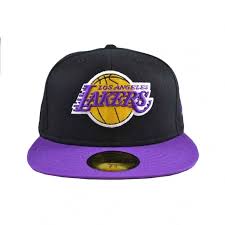 Authentic la lakers los angeles nba nba new era 59fifty cap hat size 7 1/4 new. New Era Oversize Los Angeles Lakers Cap Purple Black Natterjacks