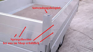 Alu Spriegel Eck Profil Lange Bis 200cm Bordwand Spriegelbrett Alu Spezi De Wand Bretter Profil