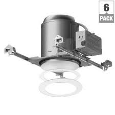 Halo E26 Series 6 In White Recessed Lighting Housing For New Construction Ceiling And Recessed Lighting Led Recessed Lighting Modern Bathroom Vanity Lighting