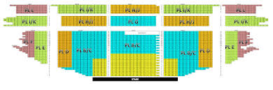 Pantages Theater Seating Chart With Seat Numbers Pantages
