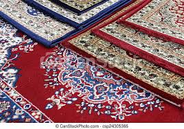 Teppiche sind neben einer gemütlichen couch oder einem behaglichen bett, ästhetischen möbeln und dekorativen bildern aus einem wohnlichen zimmer nicht. Islamisch Dekoriert Moschee Teppiche Viele Dekoriert Moschee Gefarbt Teppiche Canstock