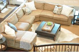 Our Living Room Sectional Pottery Barn Pearce A Review Living Room Rug Placement Rugs In Living Room Cute Living Room