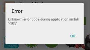 Ошибка появилась еще несколько раз и пропала! Troubleshooting Android Error 505 From Google Play Oh The Huge Manatee