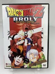 Broly has been, since is debut, one of the most iconic dragon ball villains. Dragon Ball Z The Movie Broly Second Coming Dvd 2005 Uncut For Sale Online Ebay