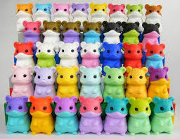 Iwako Japanese Erasers Animal Hamster Giraffe Cat Dino Wildlife Animal Erasers Erasers Cool Erasers
