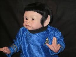 Baby Spock From Star Trek Reborn Baby Doll Etsy Reborn Babies Reborn Baby Dolls Star Trek Spock