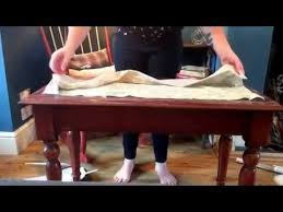 The 18lb decoupage tissue weight makes it both durable, and thin enough to virtually disappear. How To Decoupage With Wrapping Paper Quick And Easy Table Upcycle With No Painting Bamtilly Uk Youtube