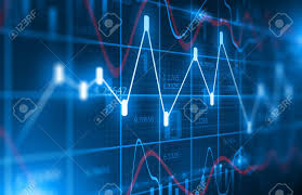 Stock Market Chart Background Stock Photo, Picture And Royalty ...