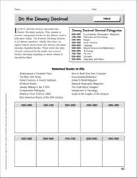 Do The Dewey Decimal Table Practice Page For Grades 4 6 From Scholastic Printables Library Lessons Math Practices Decimal Lesson