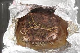 Receipes for a pork loin that you bake at 500 degrees wrap in foil paper / how long to oven bake 500g pork fillet in tinfoil : Carbonated Pork In The Oven In Foil