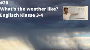 Das habe ich nun gemacht und hier kommt die zweite version des hosentaschenwörterbuchs zum thema „weather. What S The Weather Like Englisch Klasse 3 4 Homeschooling Onlineunterricht Youtube