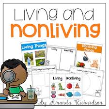 living and nonliving things activities