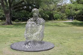 Letters Figure In New Orleans Museum Of Art And Sculpture Garden New Orleans Museums Sculpture Art Museum