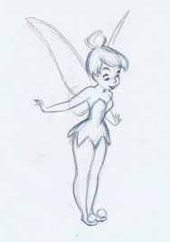 Tinker Bell The Life And Times Of A Fairy Disney Art Drawings Drawings Cute Drawings