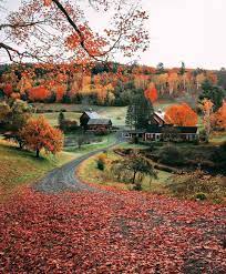 Planet Earth On Instagram Photo By Kinnonjob Landscape Of Colorful Frosty Autumn Nature Vermont Nature Pl Landscape Nature Photography Scenic Views