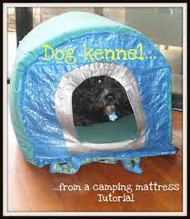 dog kennel from an ikea bag and camping mattress ikea hackers dog kennel dog kennel cover camping mattress