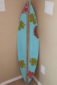 How to build them cheaply. Wall Hanging Surf Board Surfboard Decor Hawaiian Beach Hawaiian Christmas Luau Theme Party Hawaiian Decor