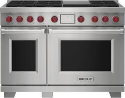 This article reviews reliability, prices, features, and downsides. Df48650gsp Wolf 48 Dual Fuel Range 6 Burners And Infrared Griddle Cullen S Home Center