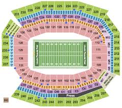 Lincoln Financial Field Seating Chart Philadelphia