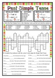 Past Simple Online Worksheet You Can Do The Exercises Online Or Download The Worksheet As P Simple Past Tense Simple Past Tense Worksheet Past Tense Worksheet