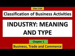 The main types of meanings are grammatical + lexical meaning has been defined by scholars in accordance with the main principles of different. Meaning And Type Of Industry I Business Trade And Commerce Class 11 Youtube