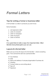 Fortunately, the structure of a formal email of request is very simple: 6 Formal Letter Writing Examples In Pdf Examples