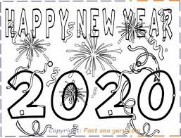 Das neue jahr hat bisher ebenfalls positive vorzeichen geliefert, doch welche aktien bieten das größte potenzial? Printable Happy New Year 2020 Coloring Pages For Kids New Year Coloring Pages Coloring Pages For Kids New Year S Eve Crafts