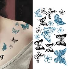 Searching the photos on our site will help you get inspiration, or even better, a tattoo artist near you that can help bring your ideas to life. Butterfly Temporary Tattoo Sticker Waterproof Women Fake Tattoos Men Children Body Art Hot Design Pd Buy At The Price Of 1 47 In Aliexpress Com Imall Com