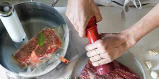 To do so, simply place your seasoned food in a plastic bag and remove all of the surrounding air to create a vacuum seal. The Best Sous Vide Cookers