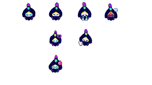 The 5 most recently used pins can be used in a shortcut next to the . button in the chat. Making Pins For Skins Every Day Day 5 Rogue Mortis Brawlstars