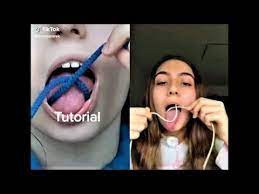 How to tie a knot with your tongue. How To Tie A Knot With Your Mouth Tik Tok Challenge Compilation Youtube