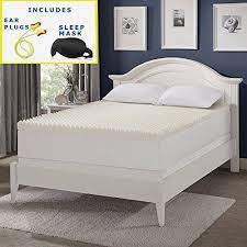Serta 3 Inch Wave Memory Foam Mattress Topper Convoluted Foam Egg Crate Foam Sleep Mask Memory Foam Mattress Topper Foam Mattress Topper Mattress Topper