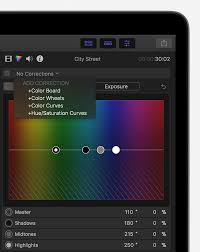 use color correction tools in final cut pro x and motion