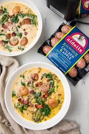 In a medium saucepan of boiling salted water, cook macaroni until al dente (slightly firm) following package instructions; Crockpot Zuppa Toscana Whole30 40 Aprons
