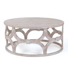 Breezy Round Coffee Table Coastal Cottage Round Wood Coffee Table Coffee Table Wood Round Glass Coffee Table