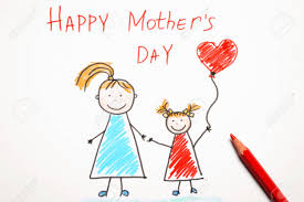 The most common mothers day pencils material is metal. Drawing For Mother S Day And Pencil Top View Stock Photo Picture And Royalty Free Image Image 134236567
