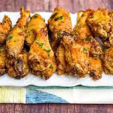 Crispy Air Fryer Fried Chicken Wings Recipe Yummly Recipe In 2020 Air Fryer Fried Chicken Chicken Wing Recipes Air Fryer Chicken Wings
