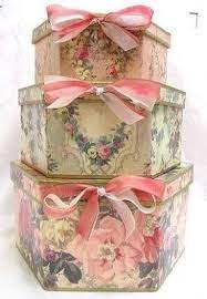 Decorative Hat Boxes Vintage Hat Boxes Vintage Box Pretty Box