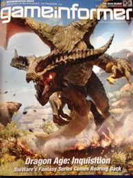 When I Was In Middle School I Got A Subscription To Game Informer On Accident It Looked Pretty Cool So I Dragon Age Dragon Age Series Dragon Age Inquisition
