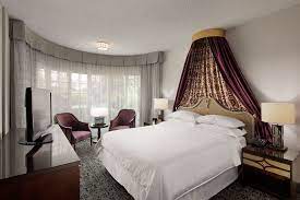 The Family Friendly Castle Turret Suite At Anaheim Majestic Garden Hotel Has A Separate Bedroom And Living Room This Spacious Suit Room Cool Rooms Hotels Room
