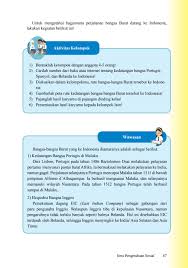 Rute kedatangan bangsa barat ke indonesia jalur pelayaran dan kedatangan bangsa barat ke indonesia by &mldr; Kelas 08 Smp Ips Siswa By P E Thea Issuu
