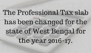Professional Tax Slab In West Bengal For 2016 17
