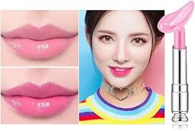 evpct 3Pcs Peach Strawberry Orange Color Changing Change Lipstick Lip Balm  Set for Women Korean Magic Lipstick Color Change Changing Lip Tint Tinted  Stain Balm Long Lasting Waterproof Crystal Lipstick : Amazon.ae: