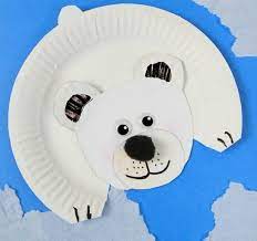 Idees De Bricolage Ours Polaire En Tissu Papier Carton Et Plus Encore