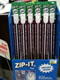 Zip It Truly The Easiest Way To Remove Hair From Clogged Drains Cleaning Hacks Drains Cleaning
